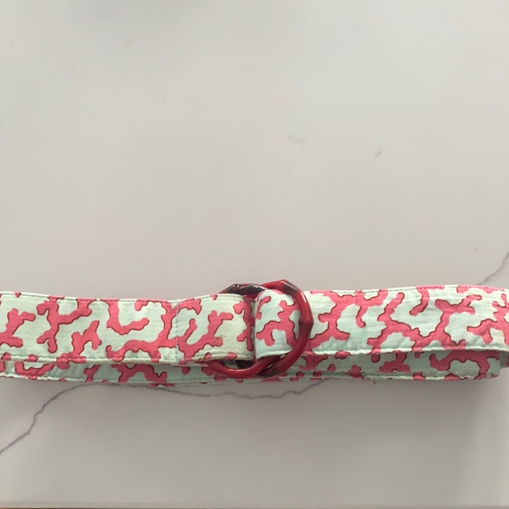 Ainsley & chase coral ribbon belt